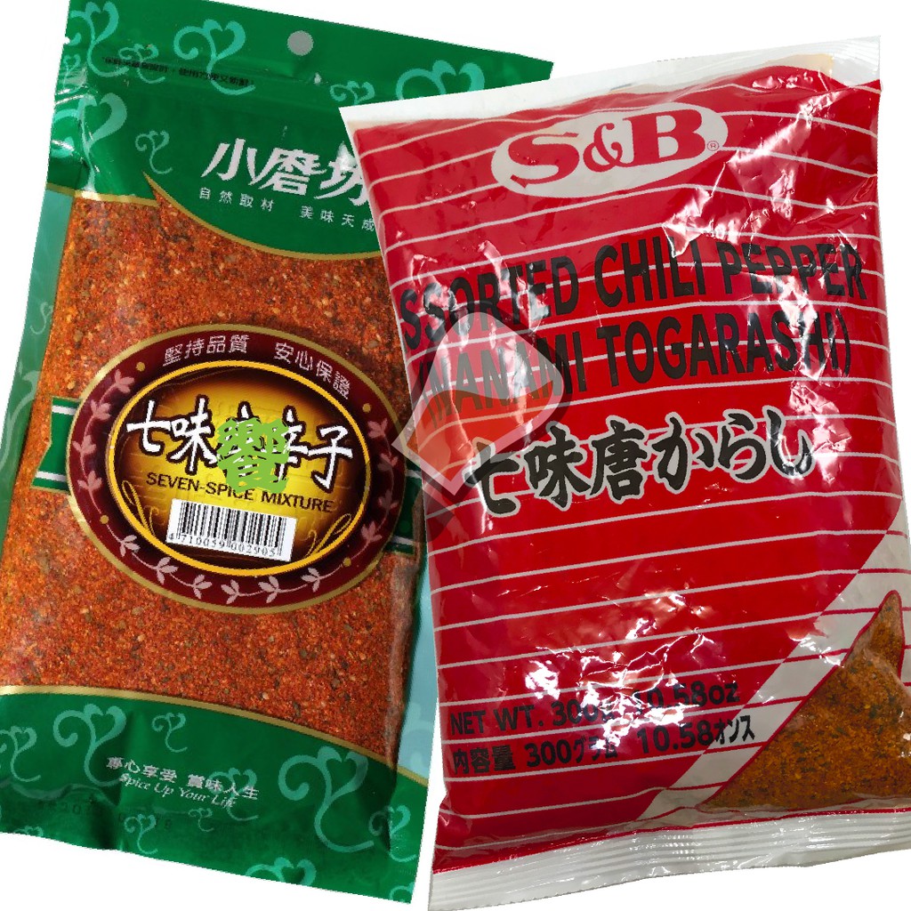 饗食在 唐辛子七味粉七味唐辛子小磨坊七味唐辛子300g 純素 蝦皮購物