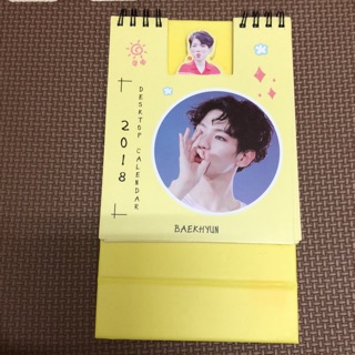 邊伯賢 2018年曆 /exo/baekhyun