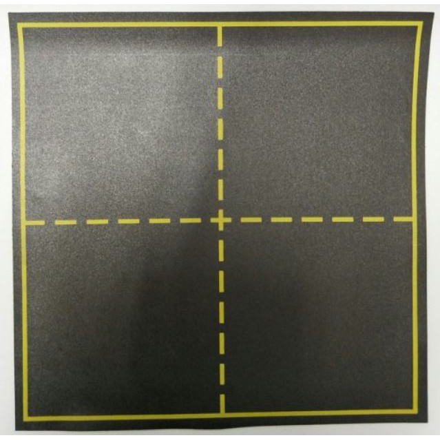 現貨 厚 0.6mm 好用 田字格黑板磁鐵 黑板粉筆字黑板貼 磁鐵軟黑板 磁鐵片黑板30*30公分 磁性黑板貼