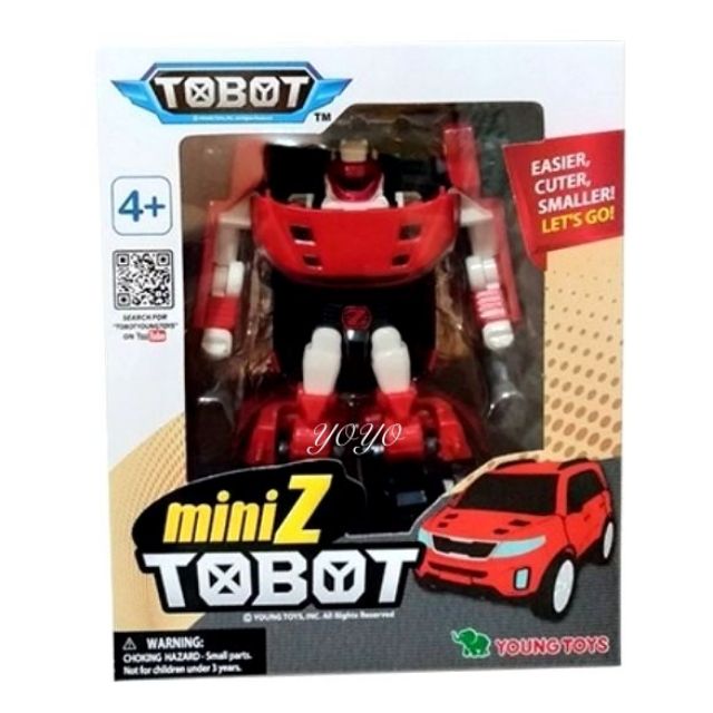 【麗嬰正版】TOBOT MINI 迷你機器戰士 冒險 Z 變形機器人