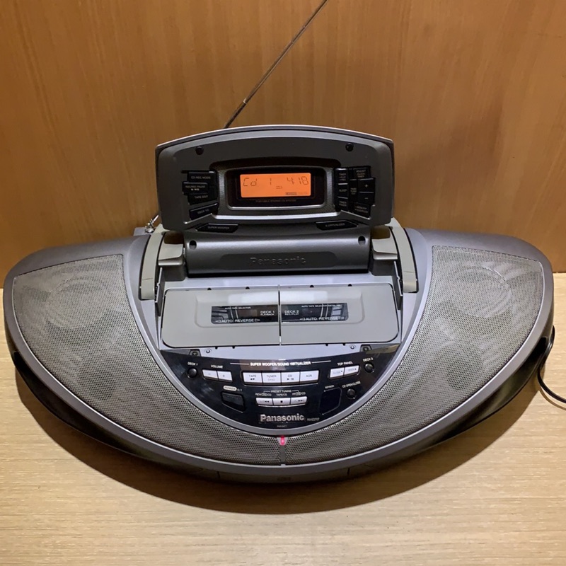 Panasonic RX-ED707手提音響Panasonic手提CD錄音帶收音機Panasonic 