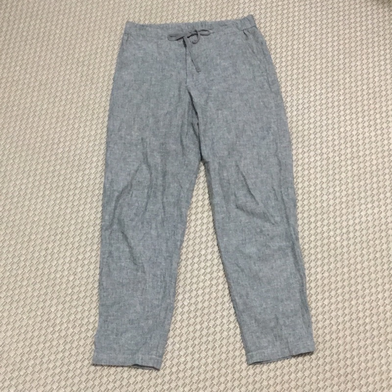 Uniqlo 棉麻褲 S