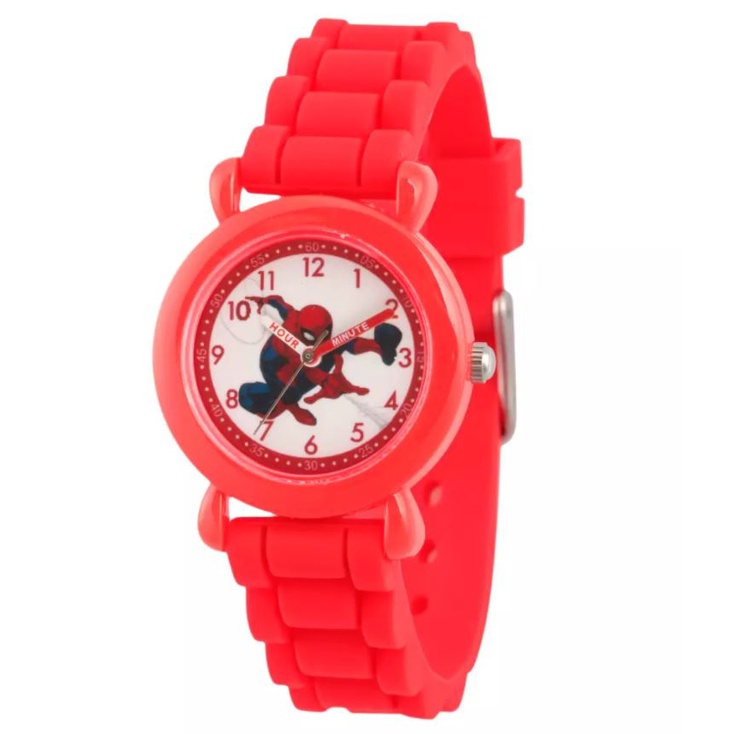 現貨 ❤️正版❤️美國迪士尼 復仇者聯盟 MARVEL 蜘蛛人 spider man 兒童 手錶 電子錶 學習手錶 錶