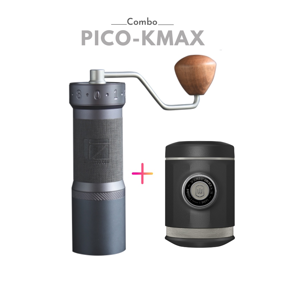 Wacaco Picopresso 和 1Zpresso K-Max 咖啡研磨機套裝