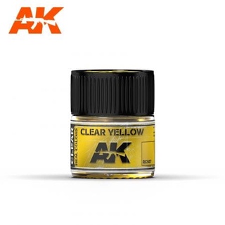 [苗栗HamMaToys玩具模型] AK顏料 - CLEAR YELLOW透明黃