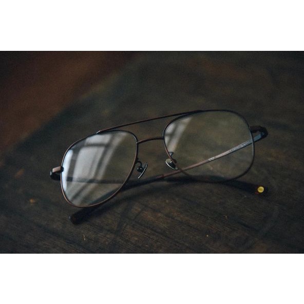 CLASSICO T35M C2 鏡框顏色：古銅 眼鏡屋 鈦金屬 復古框 純鈦 文青 膠框 手工眼鏡 金屬眼鏡 手造眼鏡