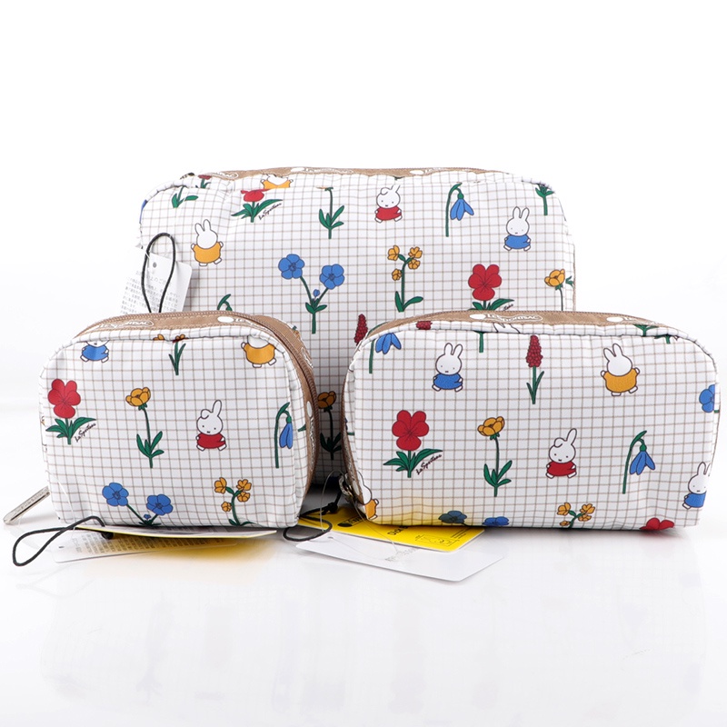 {瘋貓} LeSportsac miffy 米菲兔 7121 6511 6701 三件組 盥洗包 化妝包 收納包 手拿包