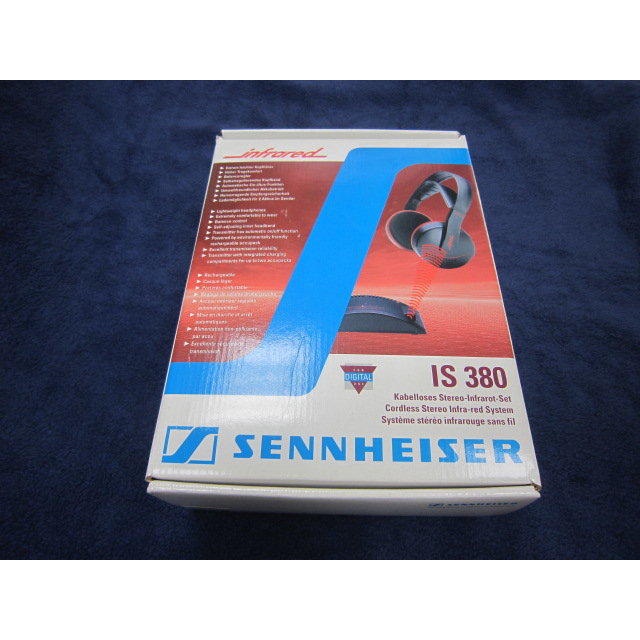 【均典音響】SENNHEISER 紅外線無線式立體聲耳機《IS 380》~歡迎來電~