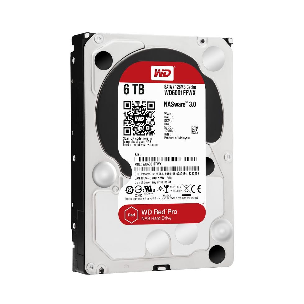 全新未拆封 WD 紅標 NAS 6TB 硬碟 WD60EFAX  保固內