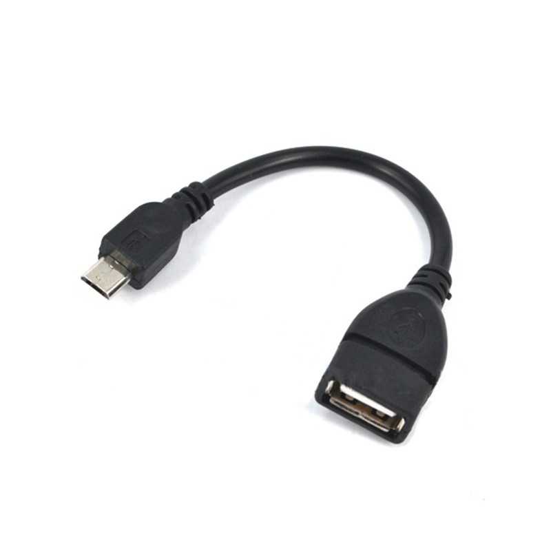 Micro USB OTG 電纜適配器 Micro USB 電纜 OTG 適配器轉換器,適用於手機平板電腦到閃存驅動器鼠