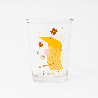 【來好LAI HAO】台灣城市啤酒杯 (新竹) 啤酒杯 啤酒 酒杯 小啤酒杯 玻璃杯 水杯 玻璃水杯