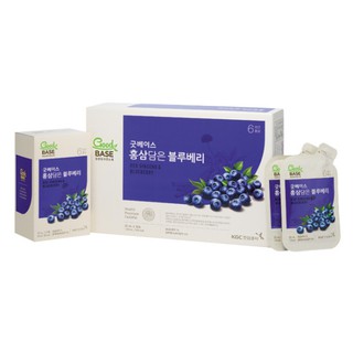 韓國直送 正官庄GoodBase 高麗蔘藍莓汁 50mlx30入