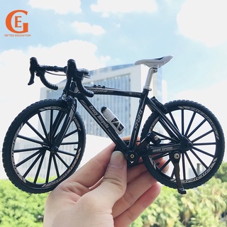 合金彎把腳踏車模型模擬金屬山地車玩具單車收藏品擺件兒童男孩禮物