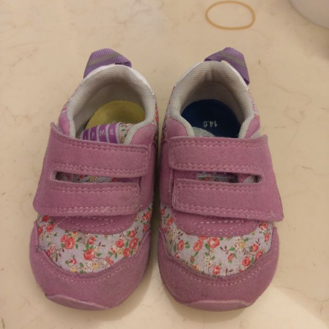 IFME粉紫小花機能鞋