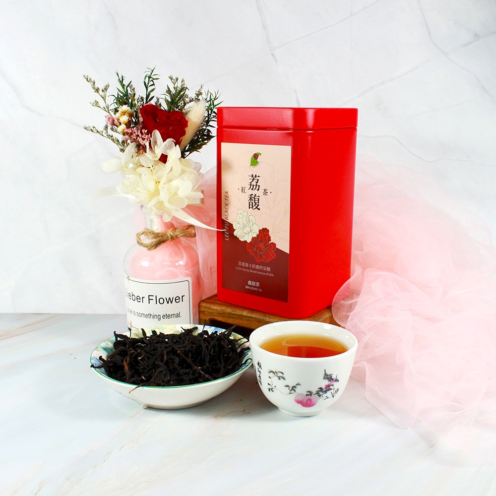 【龍源茶品】時尚精品頂級高山荔馥紅茶20包組(30g/罐-共600g)-文創禮品/國際伴手禮│頂級紅茶葉│高山紅茶小葉種