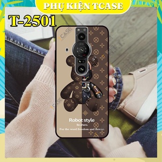 索尼 Xperia Pro i Case With Bear _ 磚畫印刷