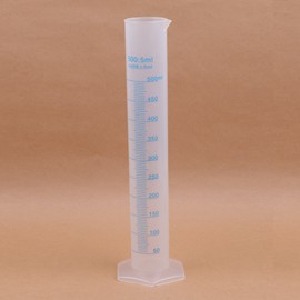 【iMOVER專業汽修】500ml 藍線量杯 刻度PP量筒 塑膠量杯 量杯 抽油工具