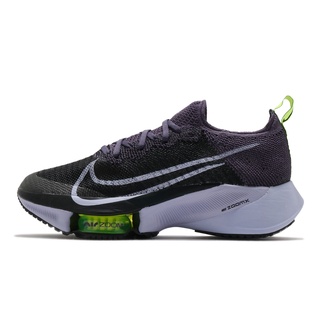 Nike 慢跑鞋 Wmns Air Zoom Tempo NEXT FK 黑紫綠 女鞋【ACS】 CI9924-500