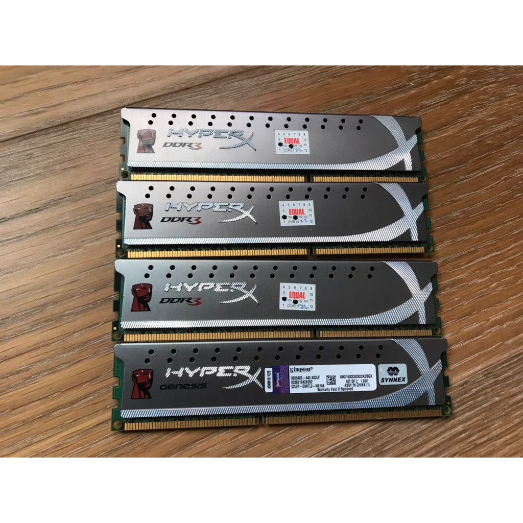 金士頓 DDR3 1600 4G X2 共 8GB KHX1600C9D3X2K2/8GX/鈦金灰/雙通道/雙面