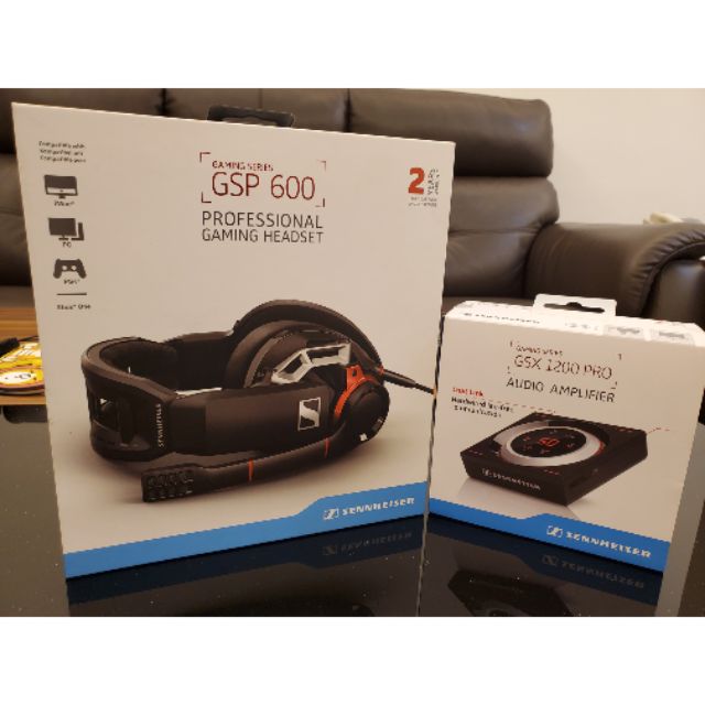 Sennheiser GSP600  （已更換原廠新耳罩）