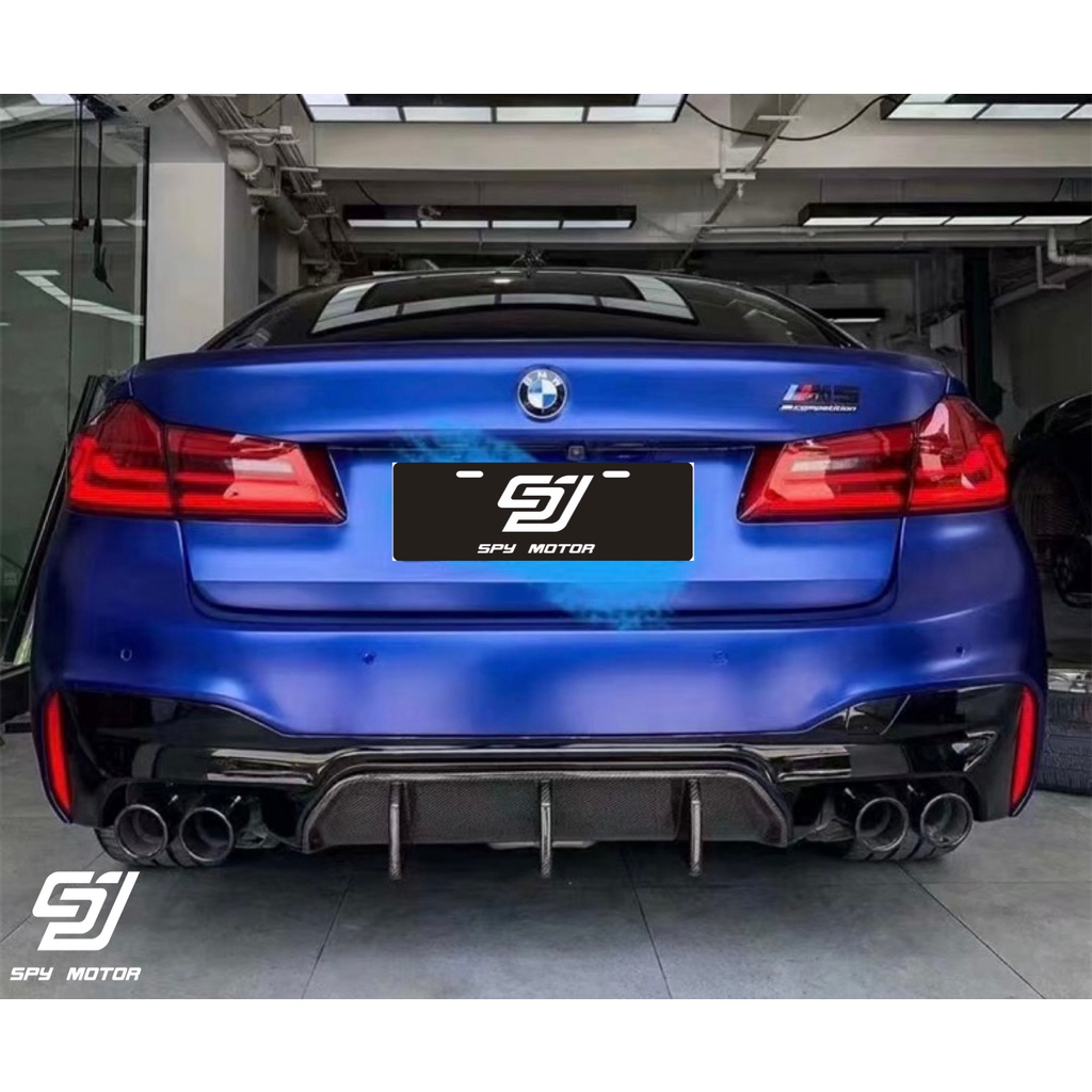 【SPY MOTOR】BMW G30 F90 M5 碳纖維後下巴