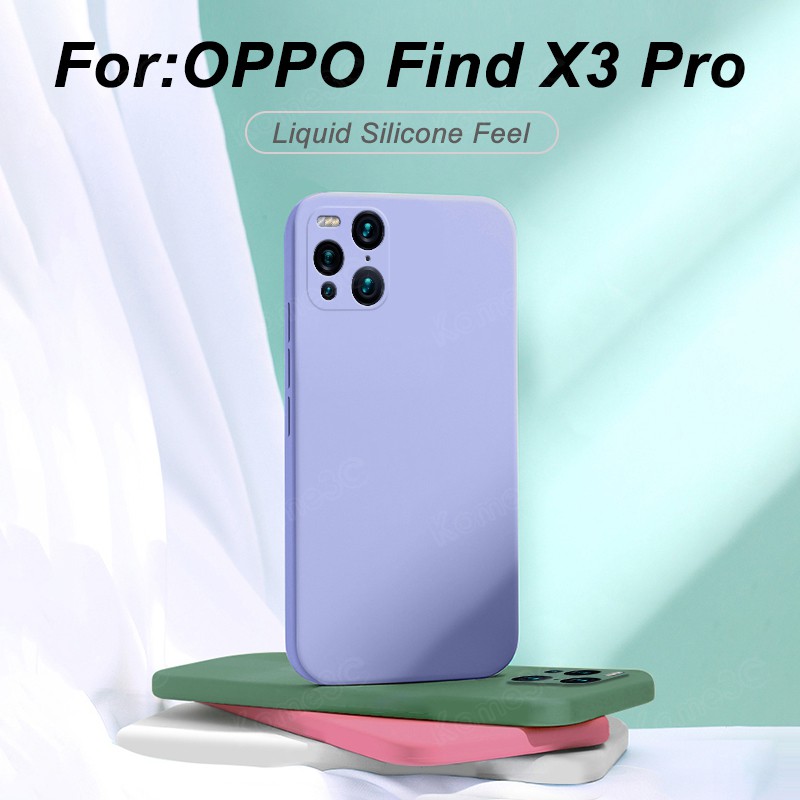 Oppo Find X3 Pro 透明彩色邊框軟手機殼 FindX3Pro