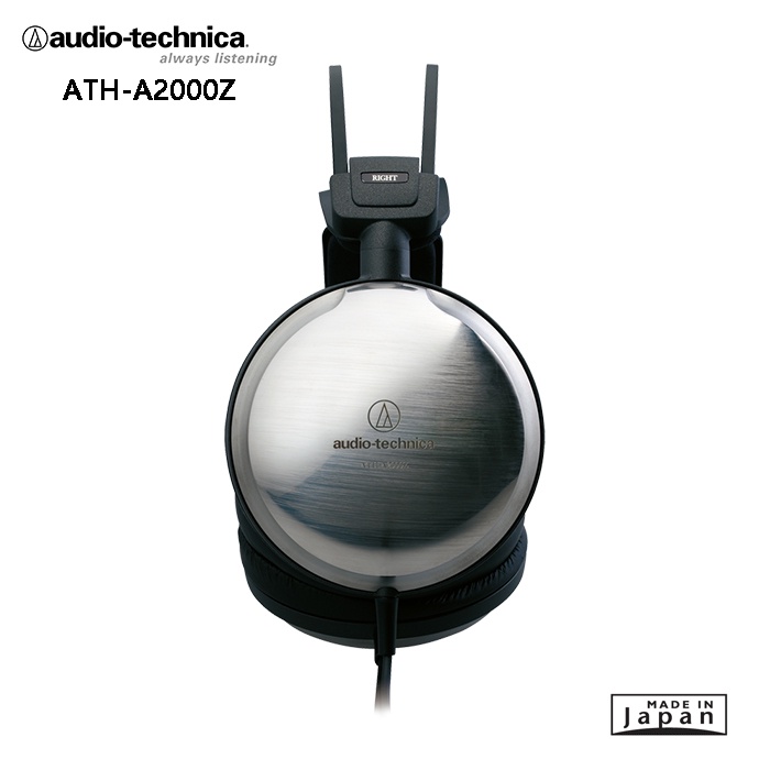 鐵三角 日本製 ATH-A2000Z Hi-Res音效 密閉式動圈型耳罩式耳機,(個性潮牌3C館)