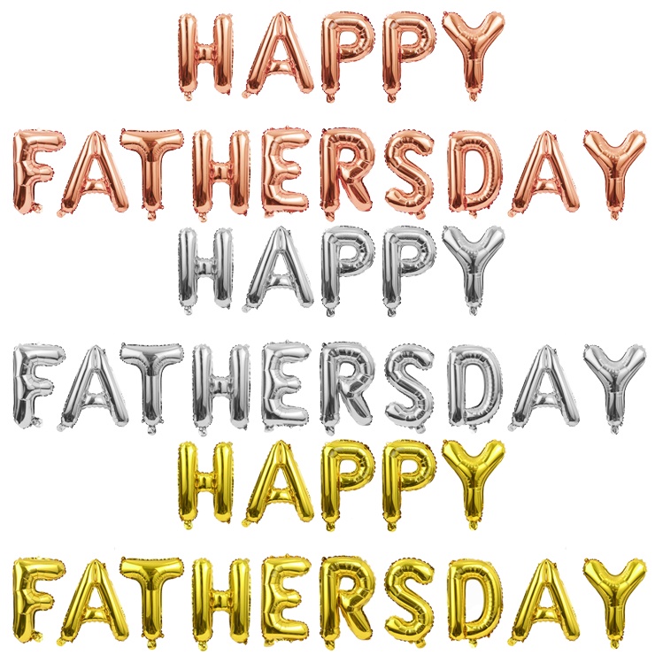 麋鹿氣球🎈「現貨在台」16吋HAPPY FATHERS DAY父親節爸爸節快樂英文字母鋁箔氣球