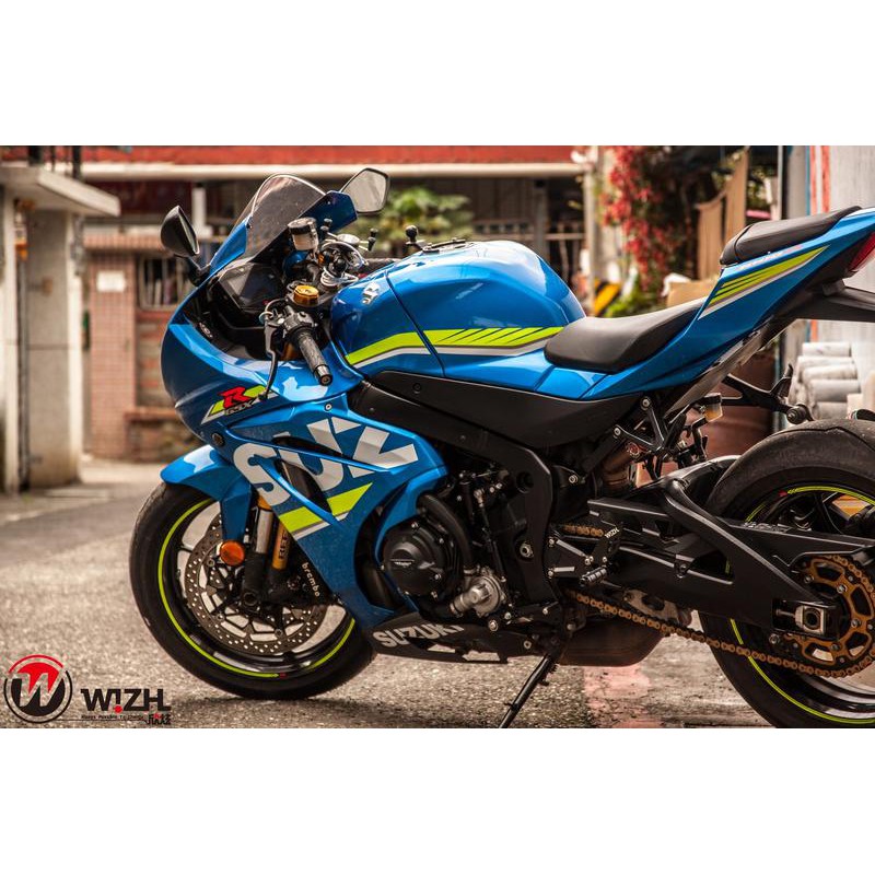 【93 MOTO】 W!ZH 欣炫 Suzuki GSX-R1000 GSXR1000 17-23年 腳踏後移 BEV2