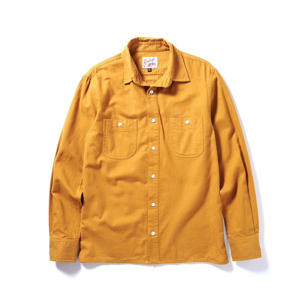 Retrodandy - " Chamois Shirt " 襯衫 - 芥黃 Mustard