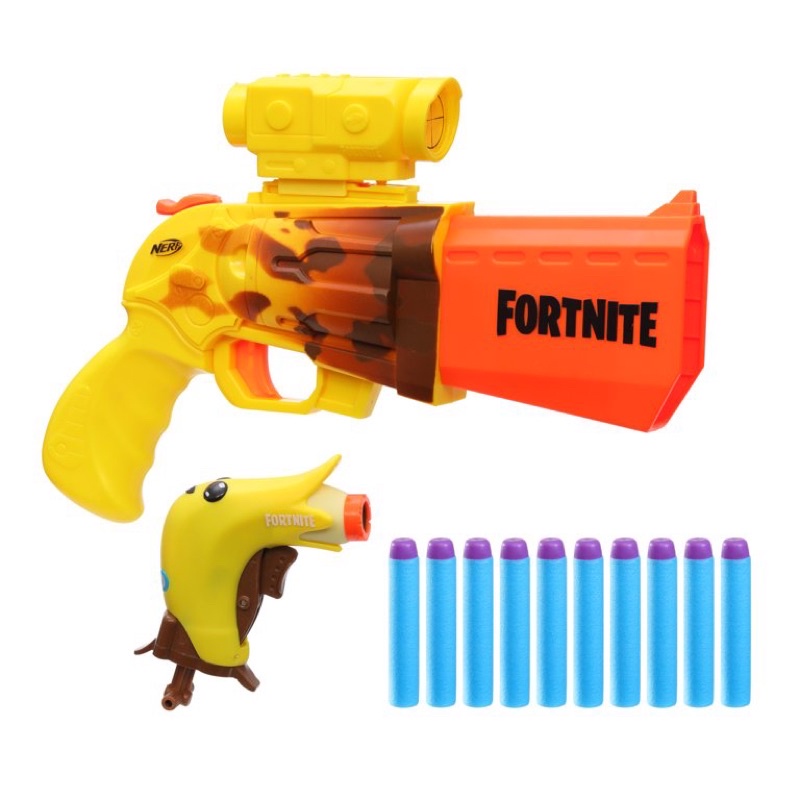 橘Nerf Fortnite  Peely Pack Includes SR-Ripe Blaster 要塞英雄