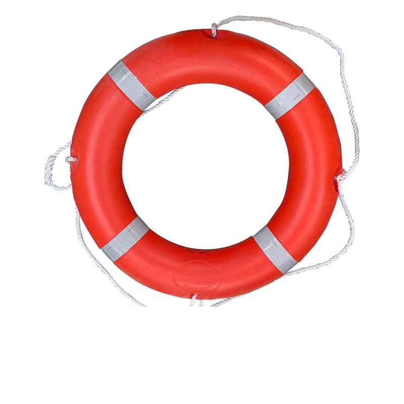 船用CCS認證標準型國標實心塑料緊急救生圈專業船用大人成人兒童