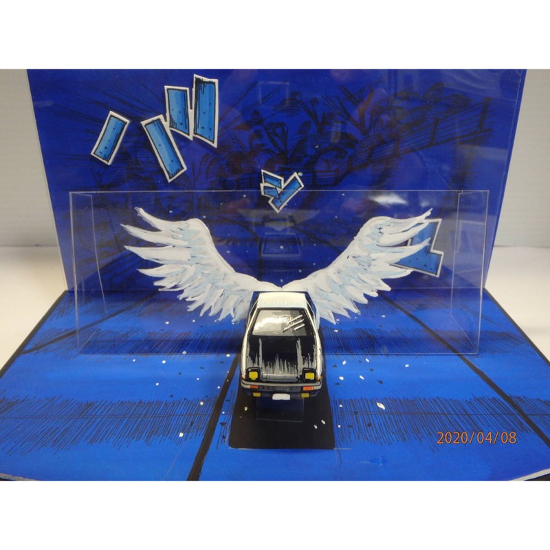 Tomica 多美頭文字d 場景1 64 藤原拓海夢現initial D Ae86 乾信司最終戰 蝦皮購物