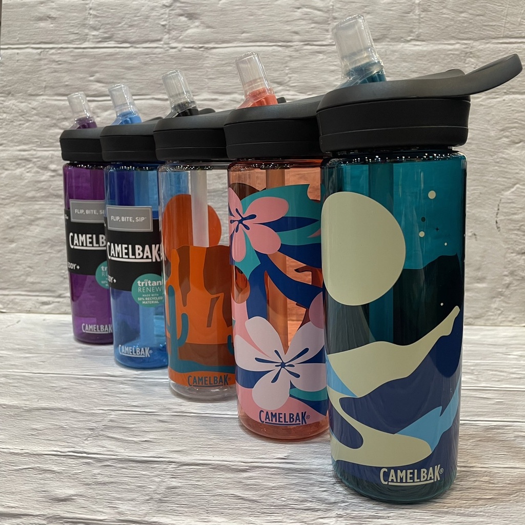 贈海綿清潔刷 美國 Camelbak eddy+ 600ml 兒童 角落生物 多水吸管水瓶 吸管水瓶 運動水瓶 水壺