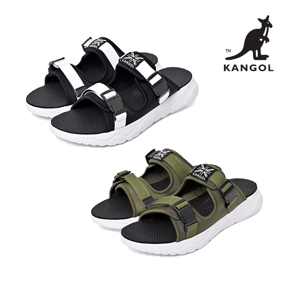 KANGOL 袋鼠 魔鬼氈涼鞋 休閒鞋 情侶鞋 帆布鞋 女鞋 平底 AAstore