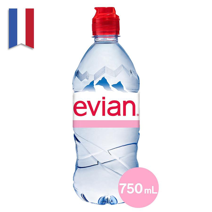 evian依雲天然礦泉水/ 750ml/ 運動瓶 eslite誠品