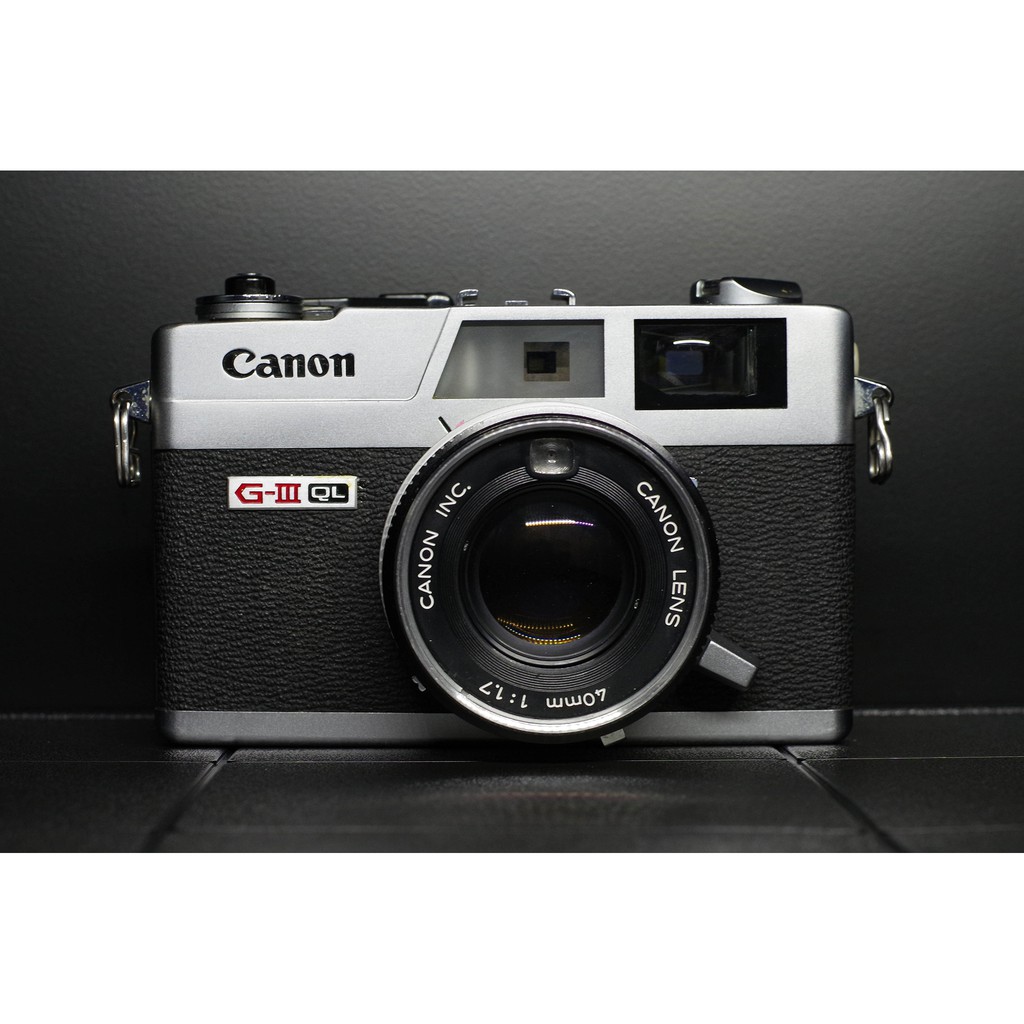 Canon Canonet QL17 GIII 底片相機-(銀)