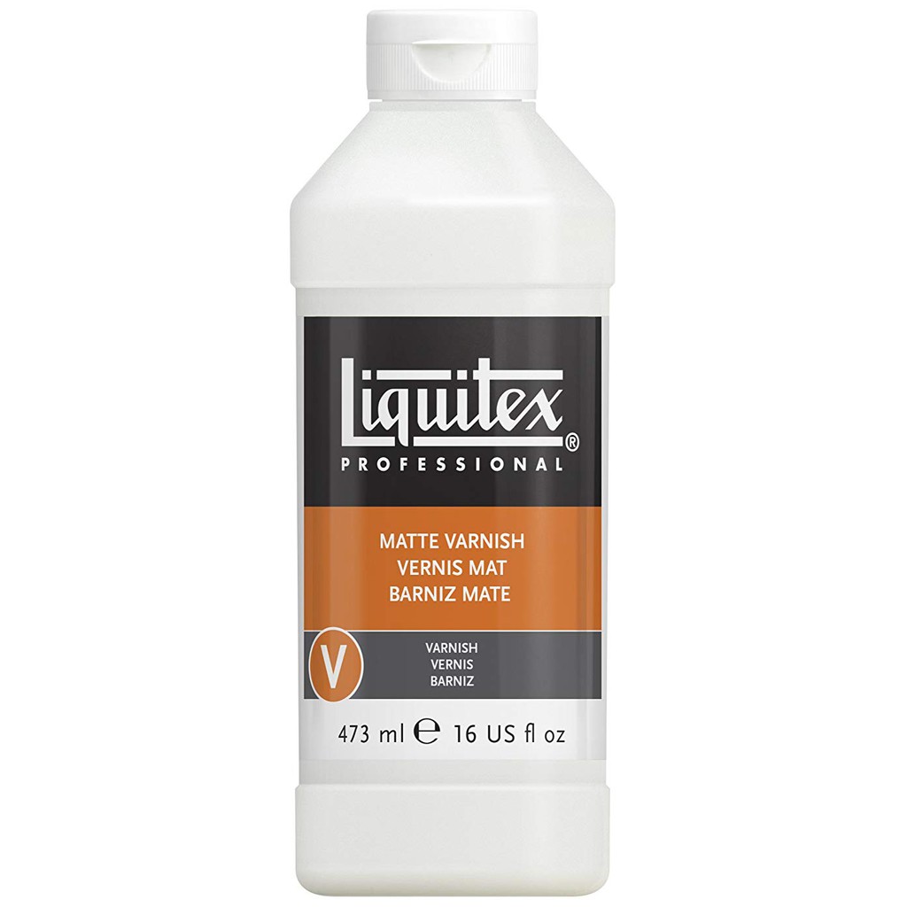 Liquitex Matte Varnish 啞光凡尼斯保護劑 473 ml - 5216 (法國麗可得)