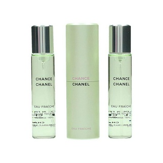 香奈兒 綠邂逅 CHANEL CHANCE EAU FRAICHE 綠色氣息 時尚隨身淡香水 20ml x3