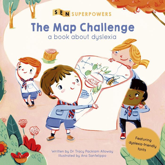 The Map Challenge: A Book about Dyslexia  地圖挑戰賽：認識閱讀障礙繪本（平裝）