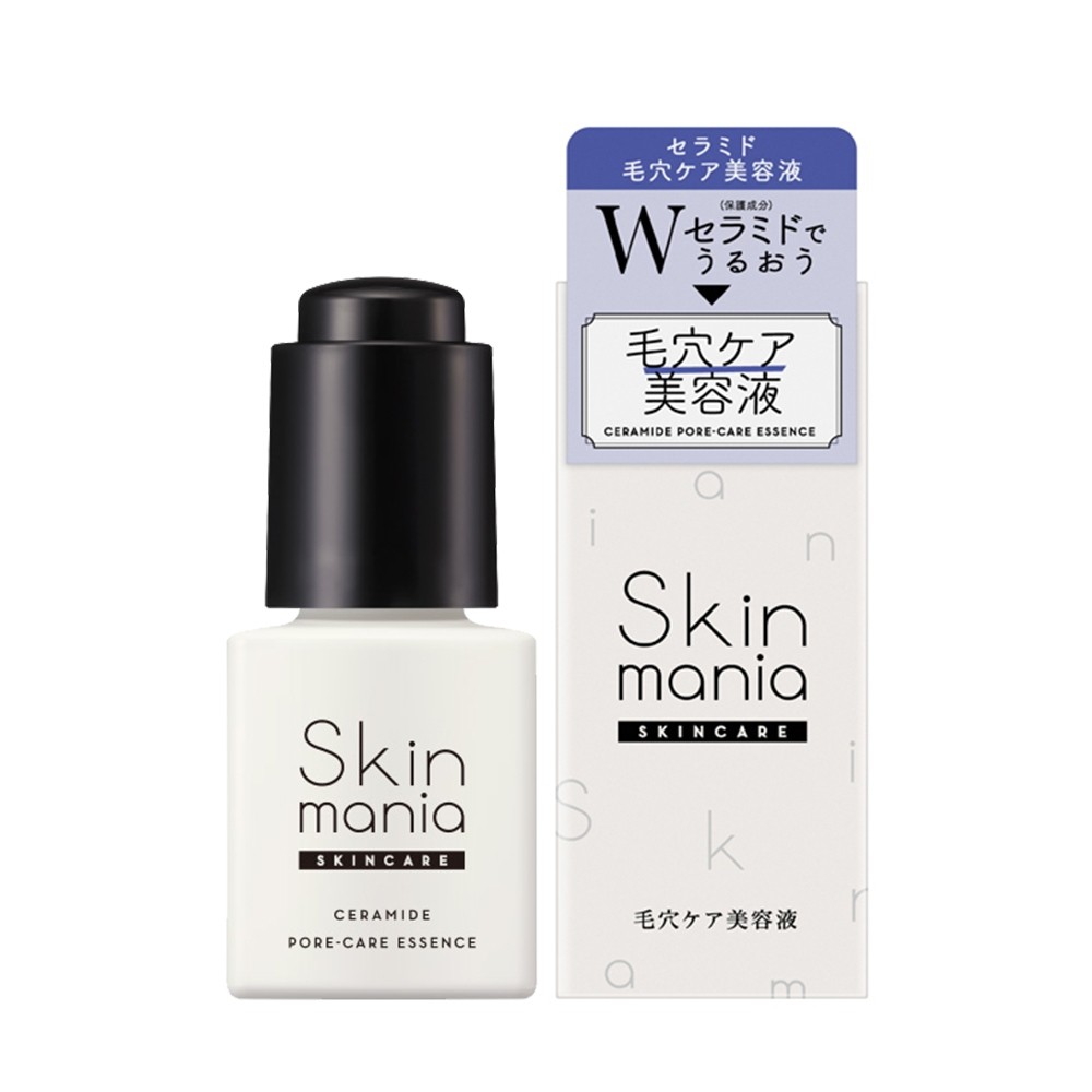 【Skin mania】雙重神經醯胺 毛孔淨緻精華 - 溫和保濕/敏感肌/修護肌膚/預防乾燥/日本原裝/露姬婷