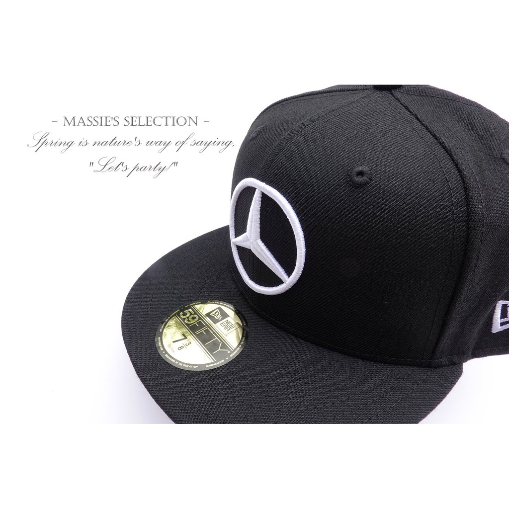 白色LOGO 賓士棒球帽 59FIFTY Mercedes-Benz NEW ERA 棒球帽 帽子 帽 賓士 LX