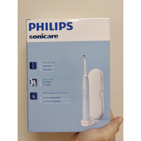 燦坤公司現貨未拆封可刷卡 PHILIPS 飛利浦 HX6853 智能護齦音波震動牙刷(附燦坤收據)