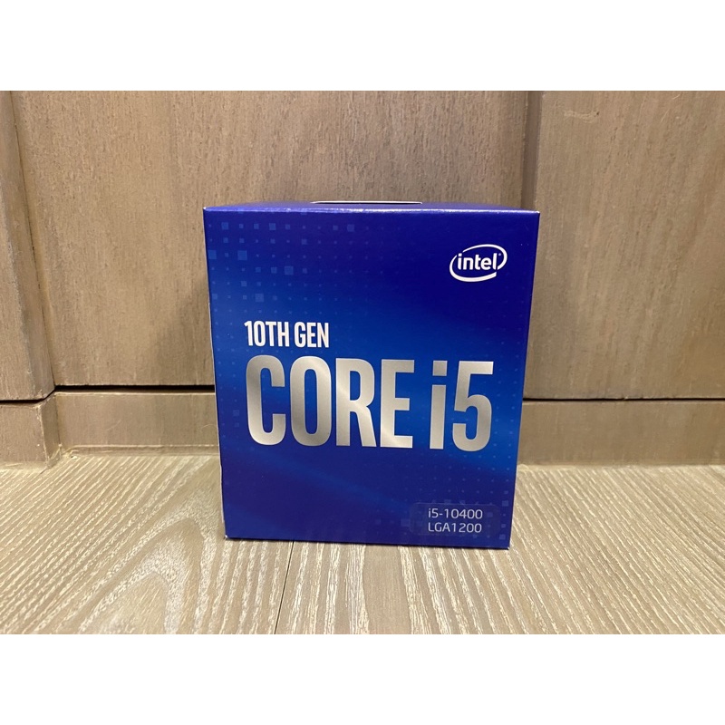 全新INTEL I5-10400 2.9G 6核/12緒 CPU 中央處理器 1200腳位 有內顯 合購主機板有優惠