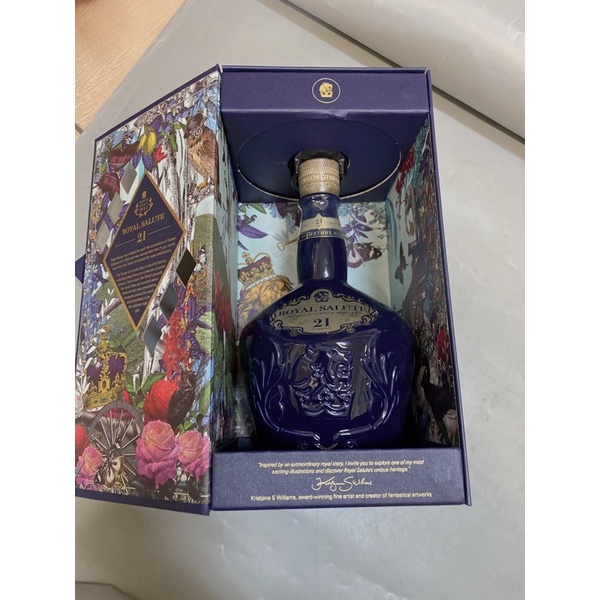 皇家禮砲 Royal Salute 21年  空瓶