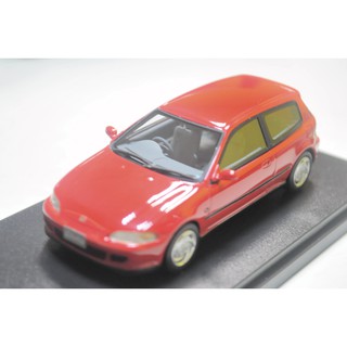 【翔浜車業】日本純㊣HONDA CIVIC EG6 SIR-II 模型車(1:43紅色)◎絕版限量二臺