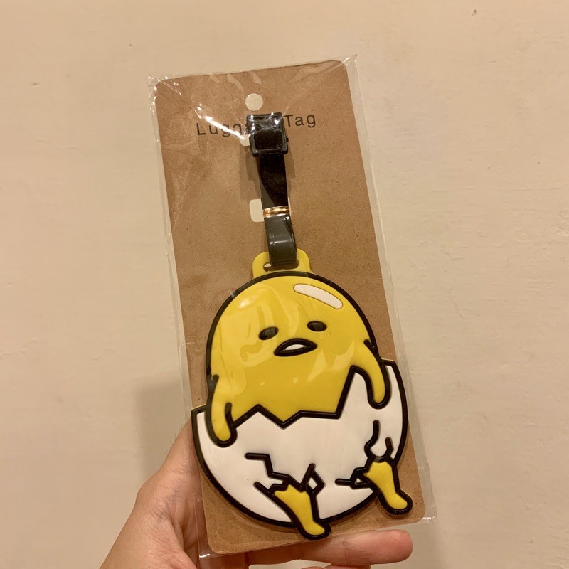 gudetama 蛋黃哥 行李吊牌 行李箱吊牌