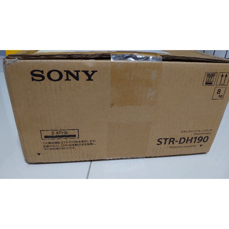 Sony STR -DH190 二聲道擴大機(藍芽、黑膠輸入）