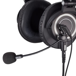 又敗家@美國Antlion Audio磁扣降噪ModMic Uni耳罩耳機用外接麥克風GDL-1420單一指向性高靈敏度