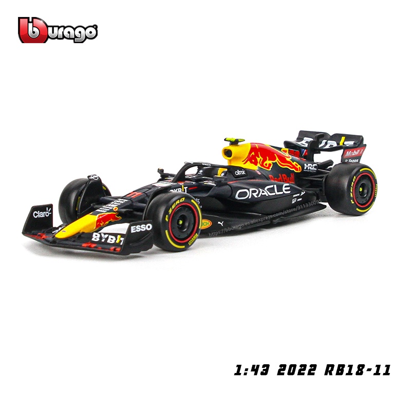 Bburago 1:43 F1 Champion Red Bull Racing TAG Heuer RB18 2022